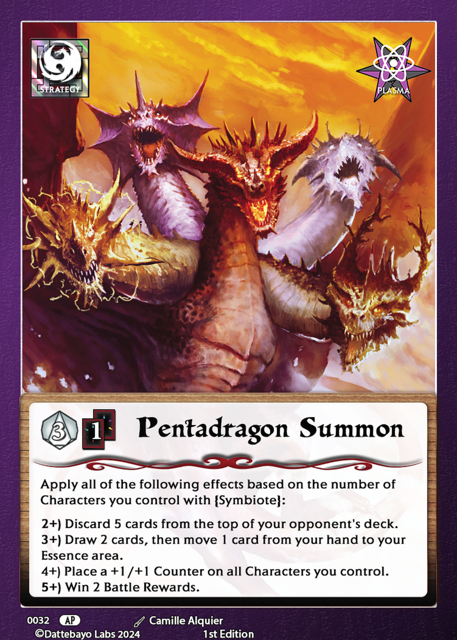 Pentadragon Summon