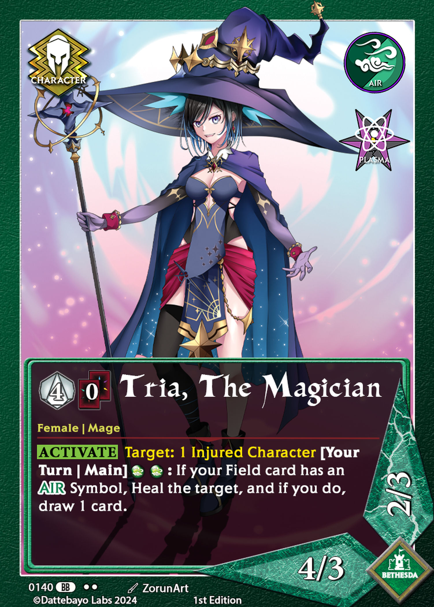Tria, The Magician