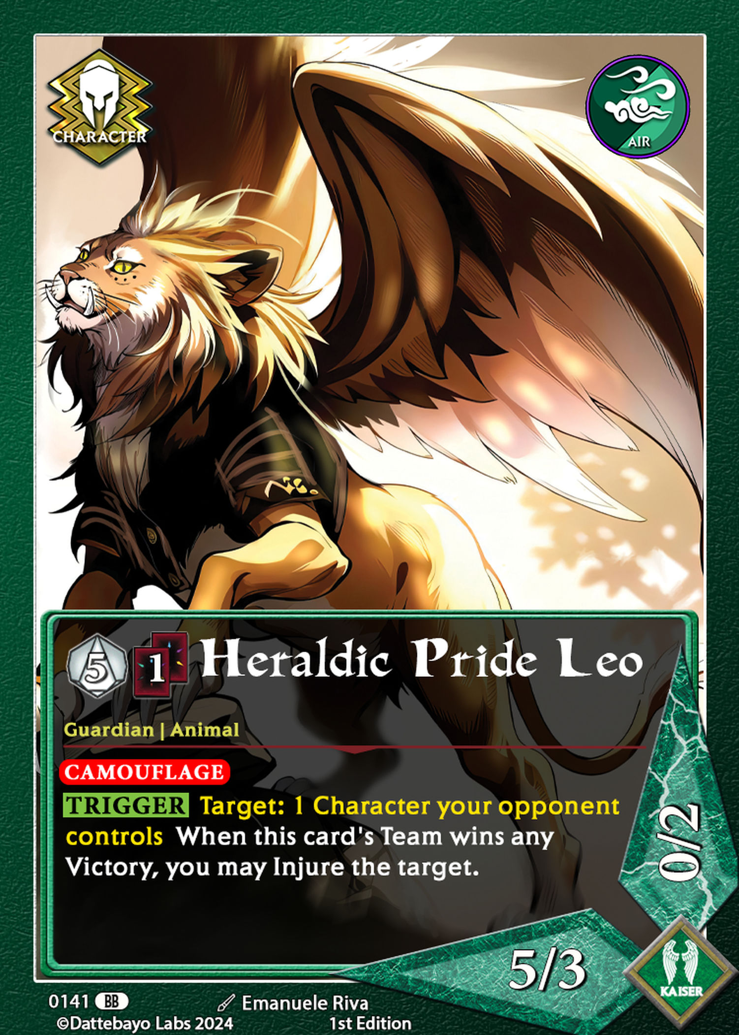 Heraldic Pride Leo
