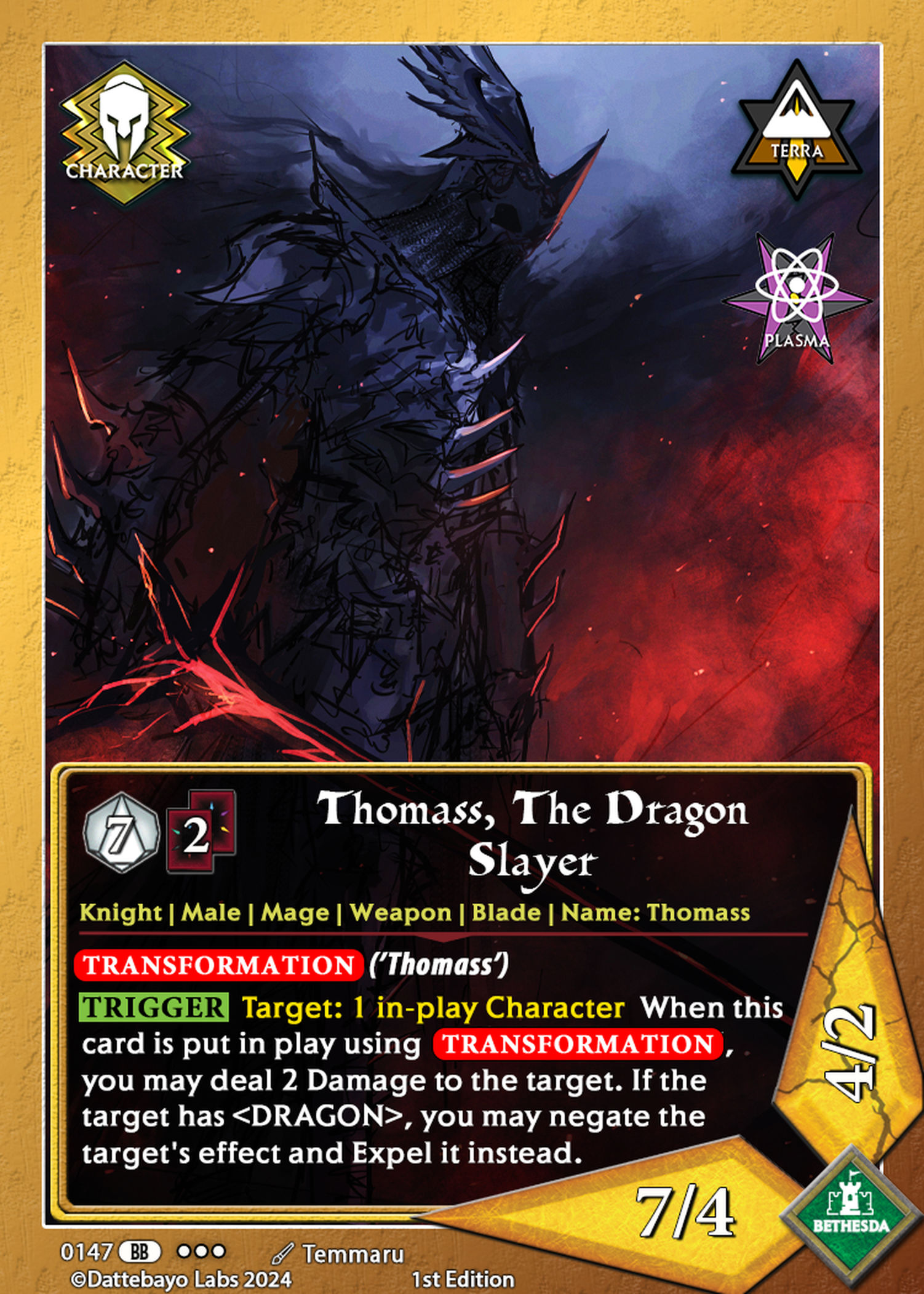 Thomass, The Dragon Slayer