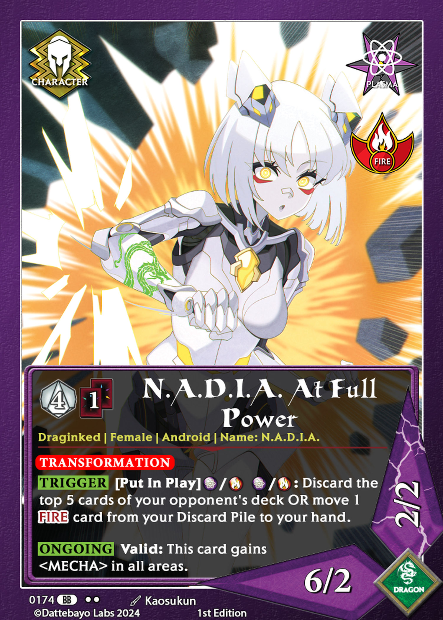 N.A.D.I.A. At Full Power