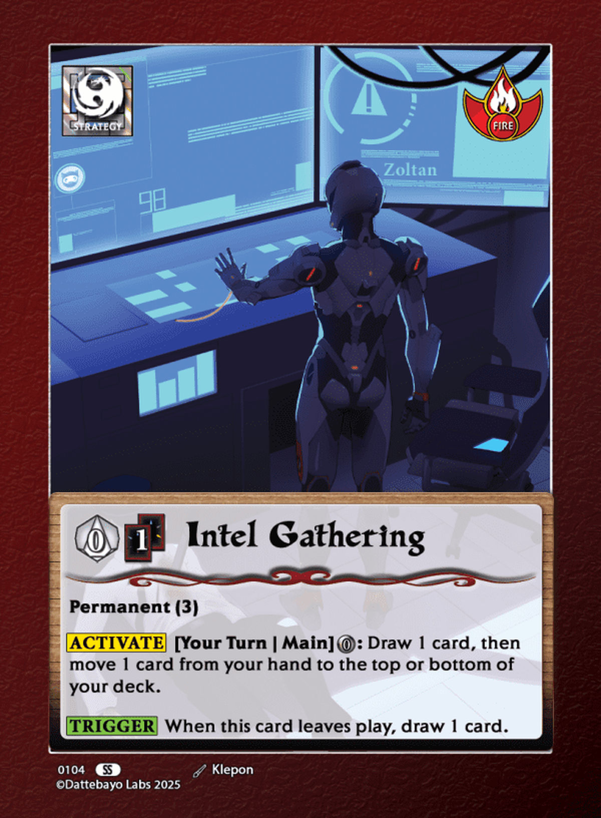 Intel Gathering