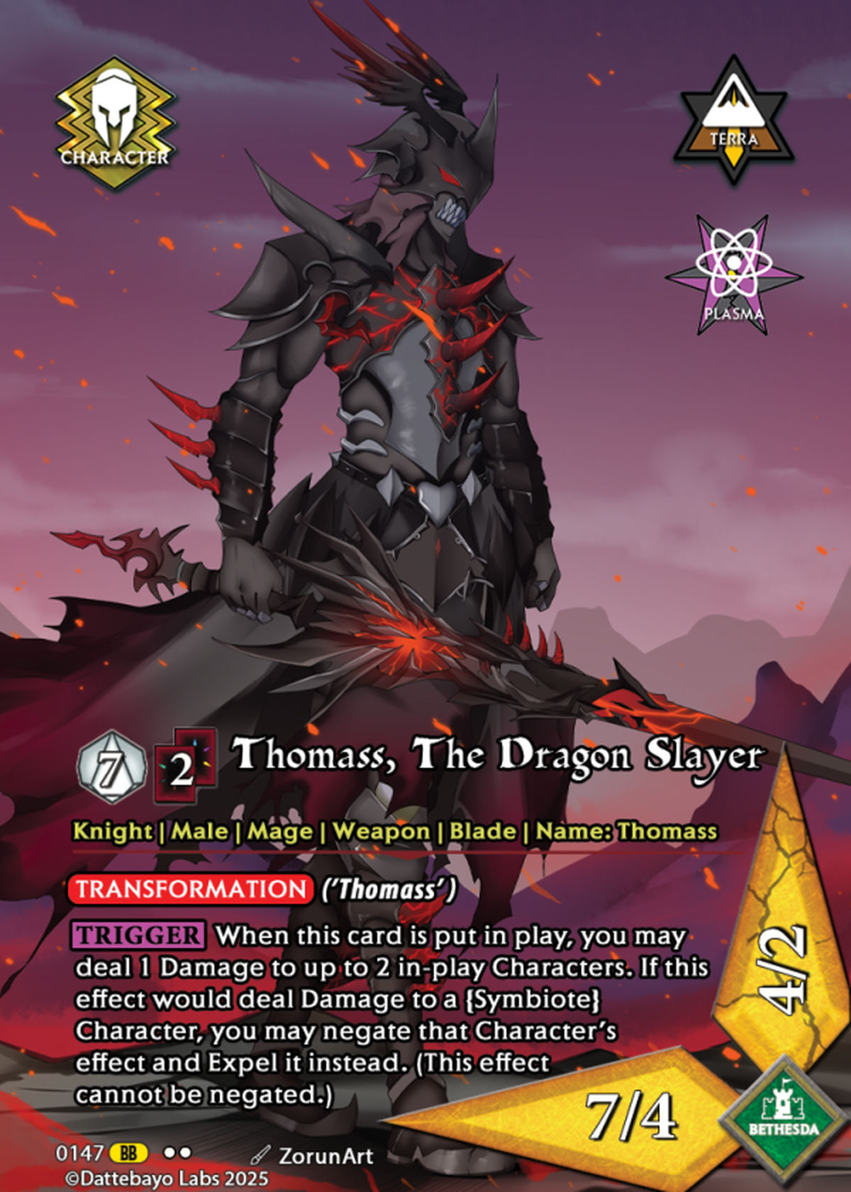 Thomass, The Dragon Slayer