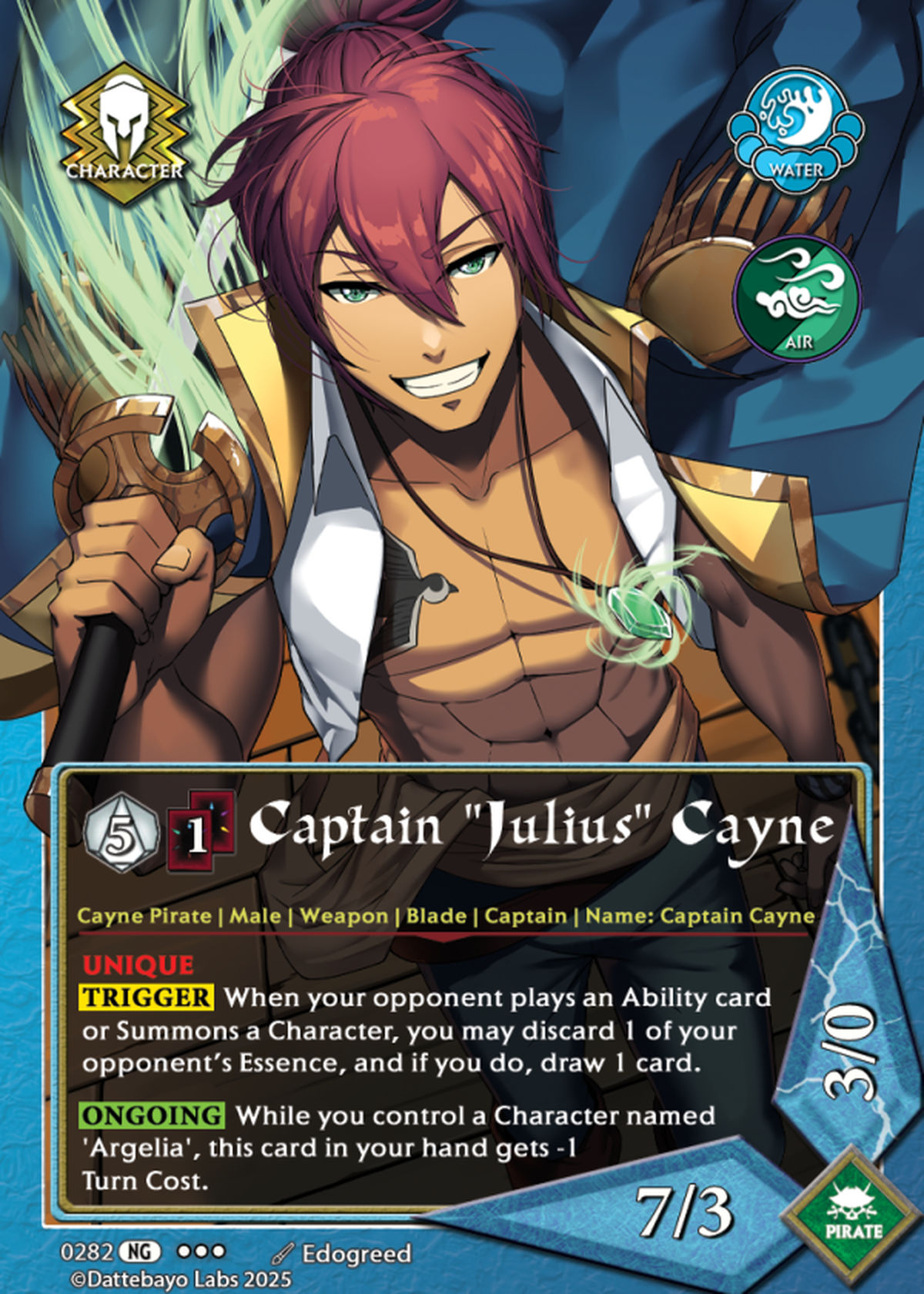 Captain "Julius" Cayne