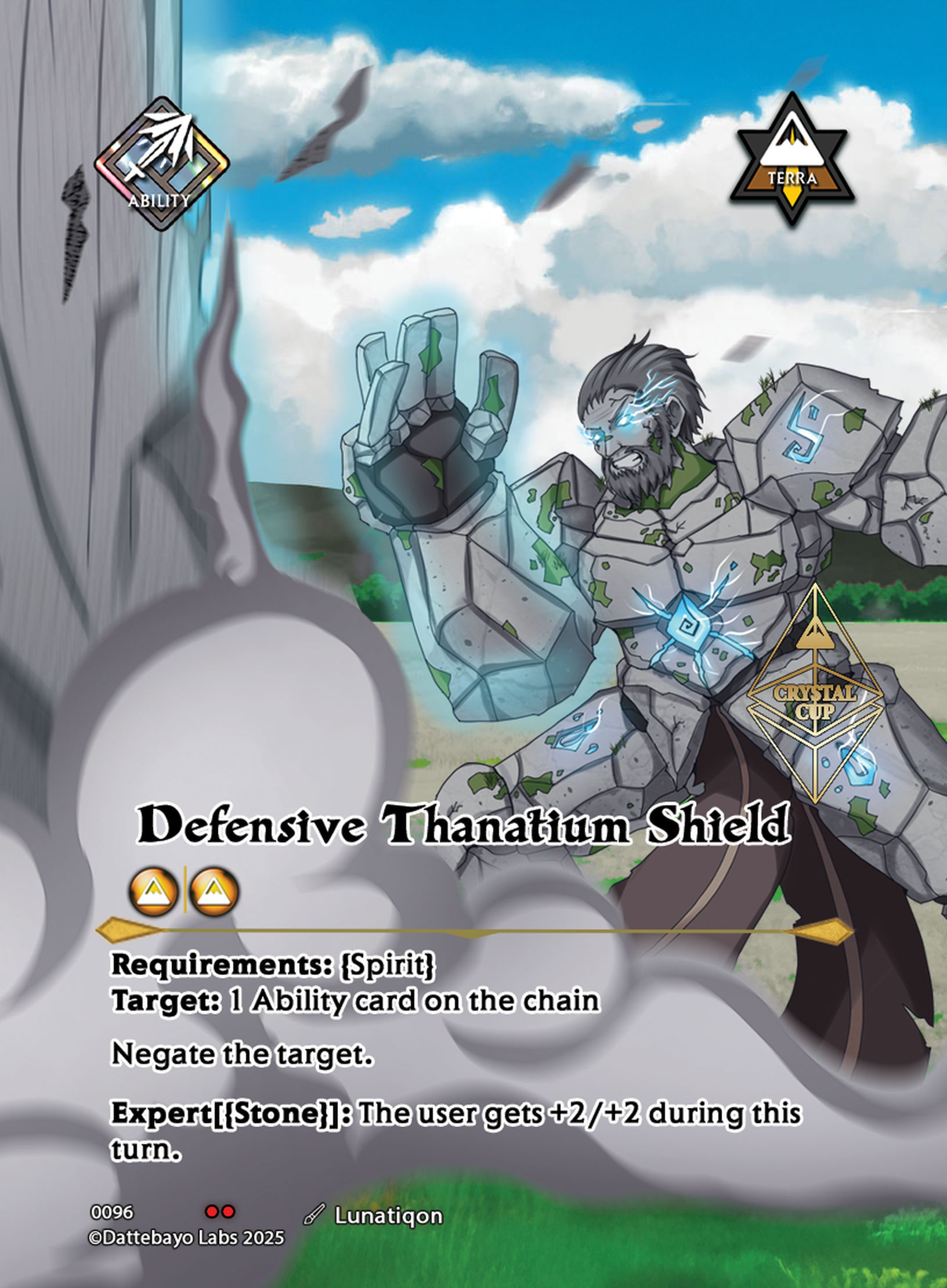 Defensive Thanatium Shield