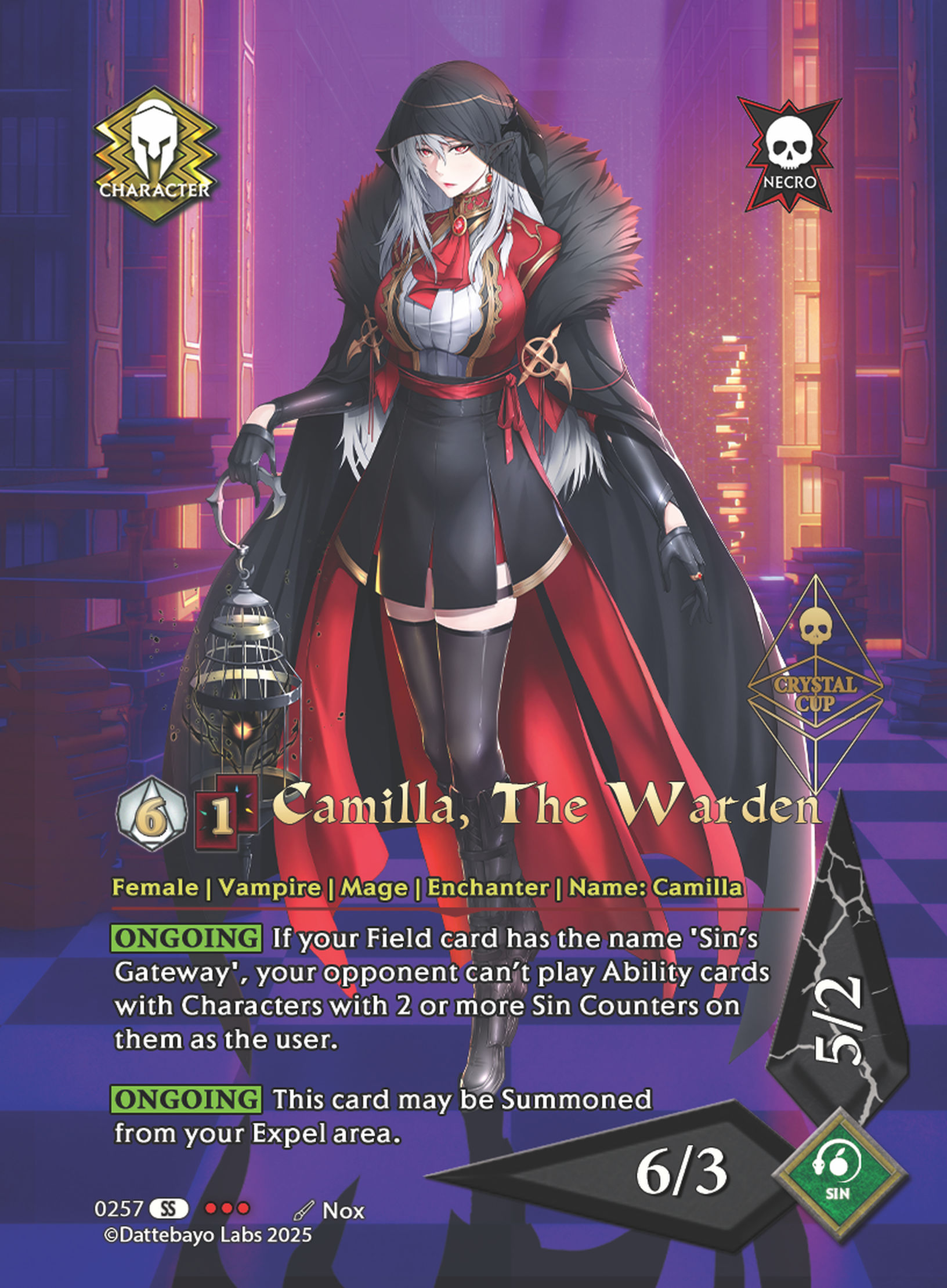 Camilla, The Warden