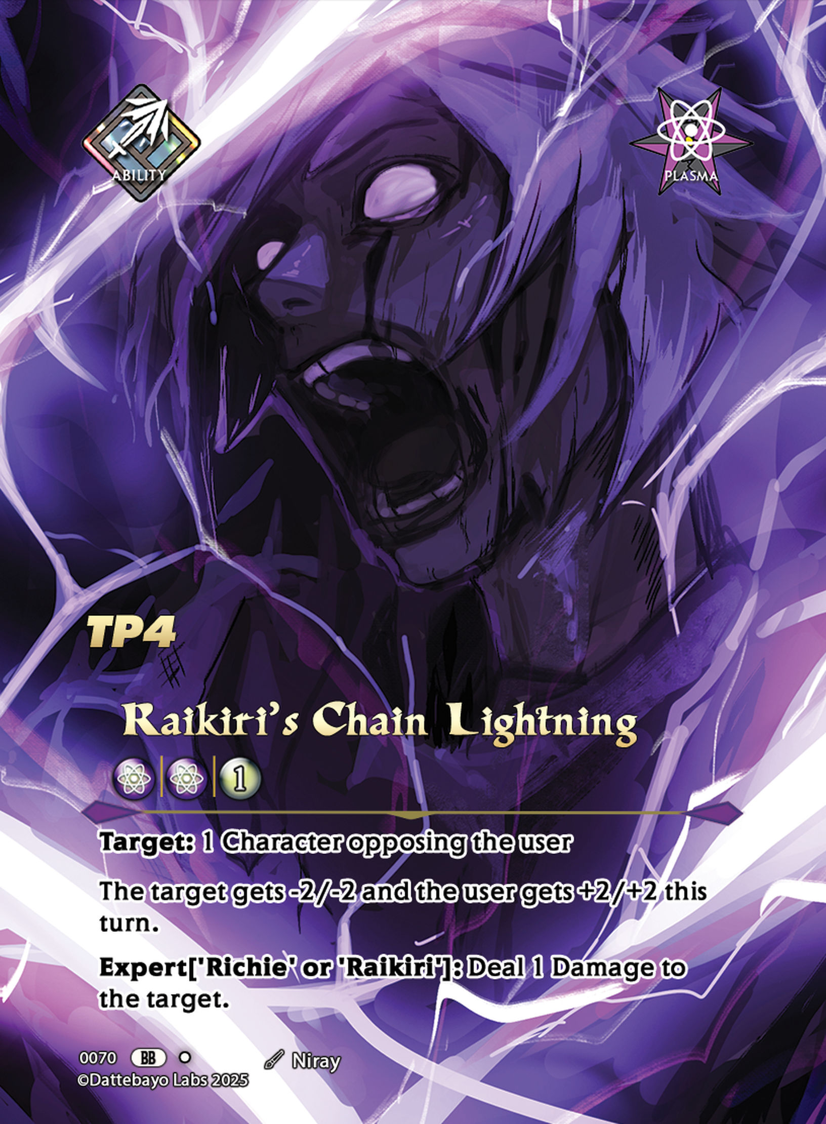 Raikiri’s Chain Lightning