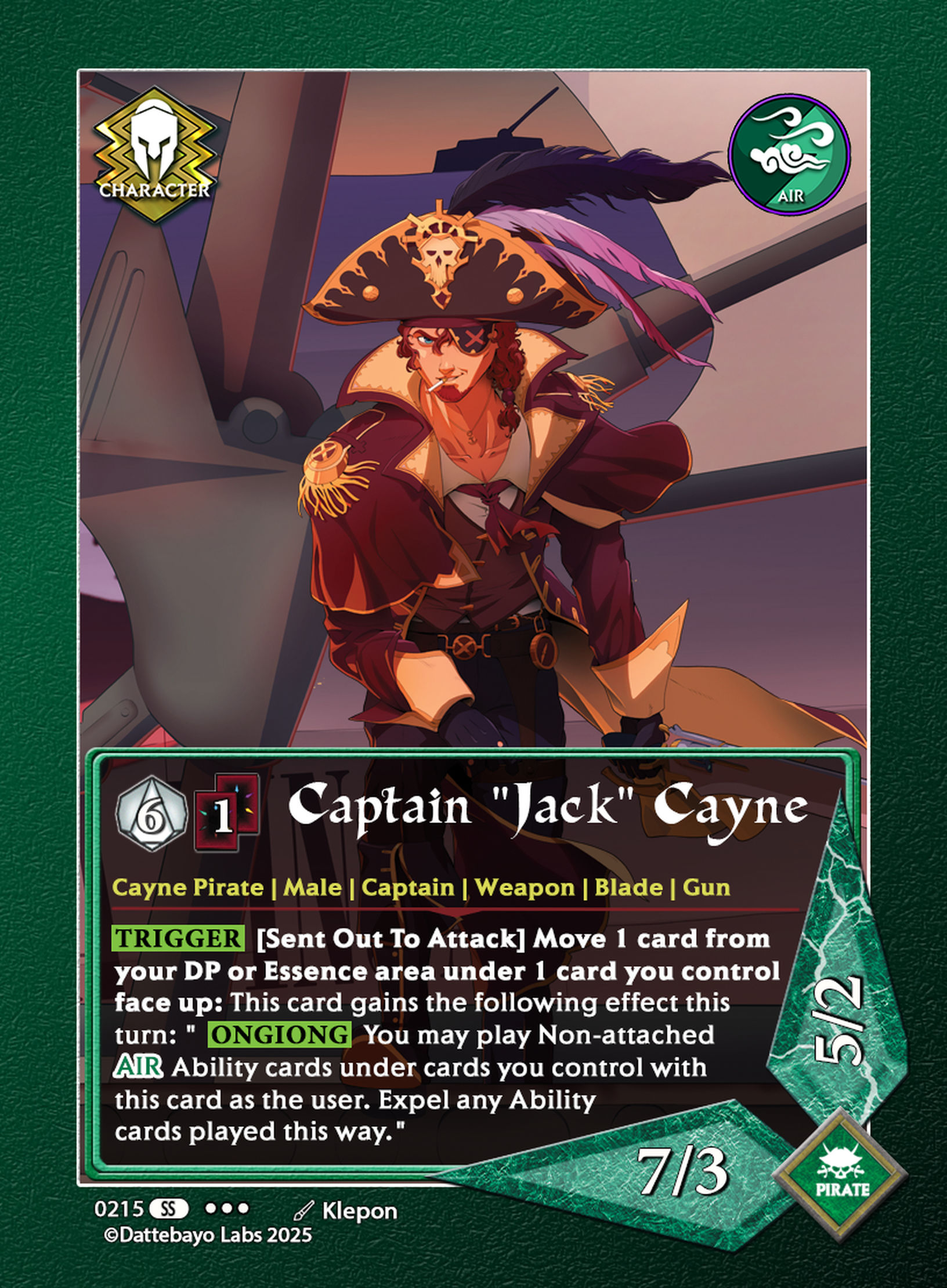 Captain "Jack" Cayne
