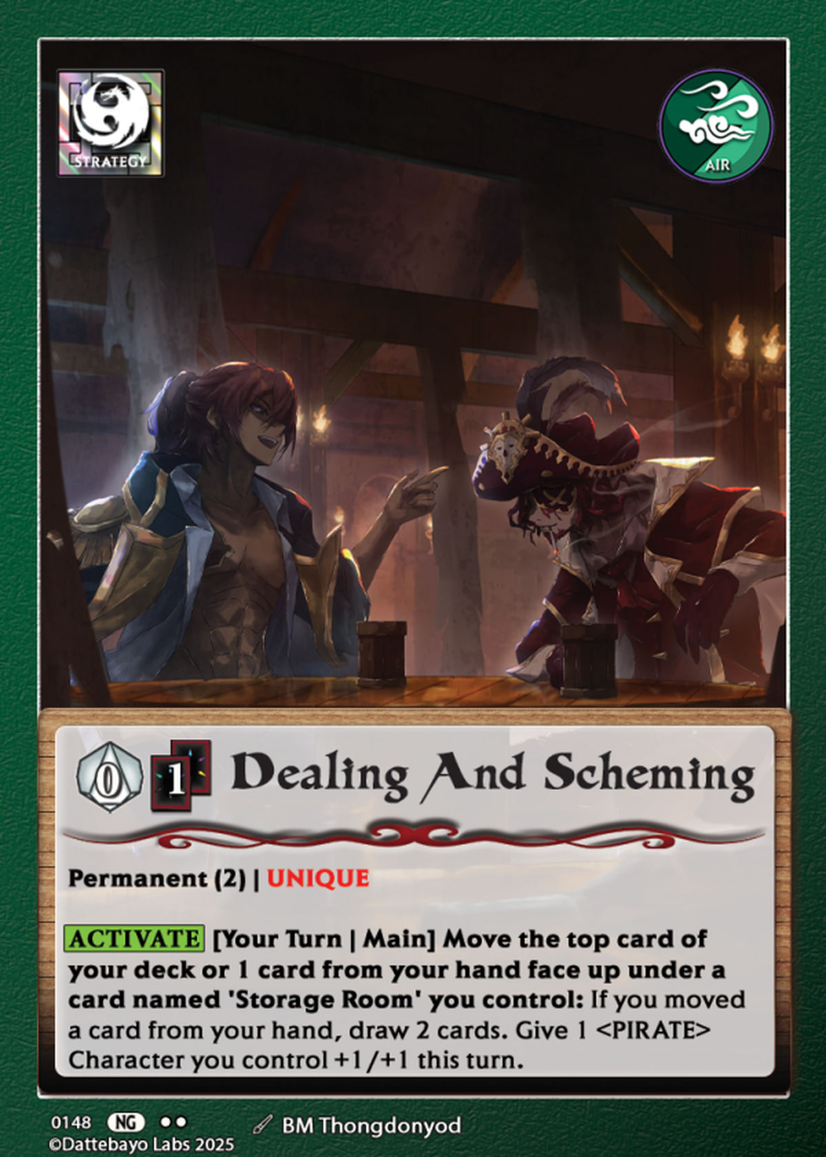 Dealing And Scheming